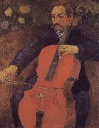 Paul Gauguin Cello Sweden oil painting artist